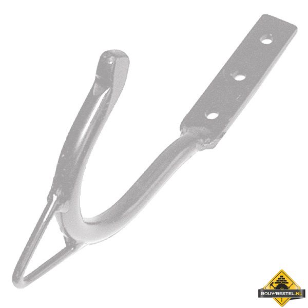 Veiligheids- & Ladderhaak aisi RVS 316 tbv leien, BLANK