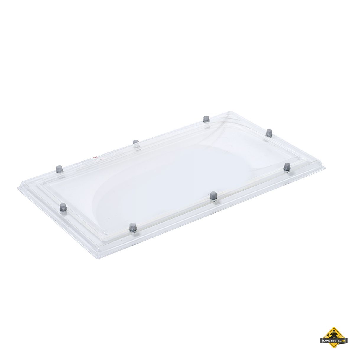 Lichtkoepel 120x150cm 3-Wandig PC/AC/AC Glashelder Bolvormig