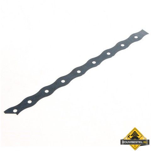 Lijmkoppelstrip Novo 300X20X0.7mm 115x2 Sendzimir verzinkt - 10 stuks