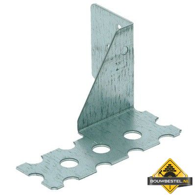Lijmkozijnanker 1.25mm RVS 10 stuks (5 link + 5 rechts)