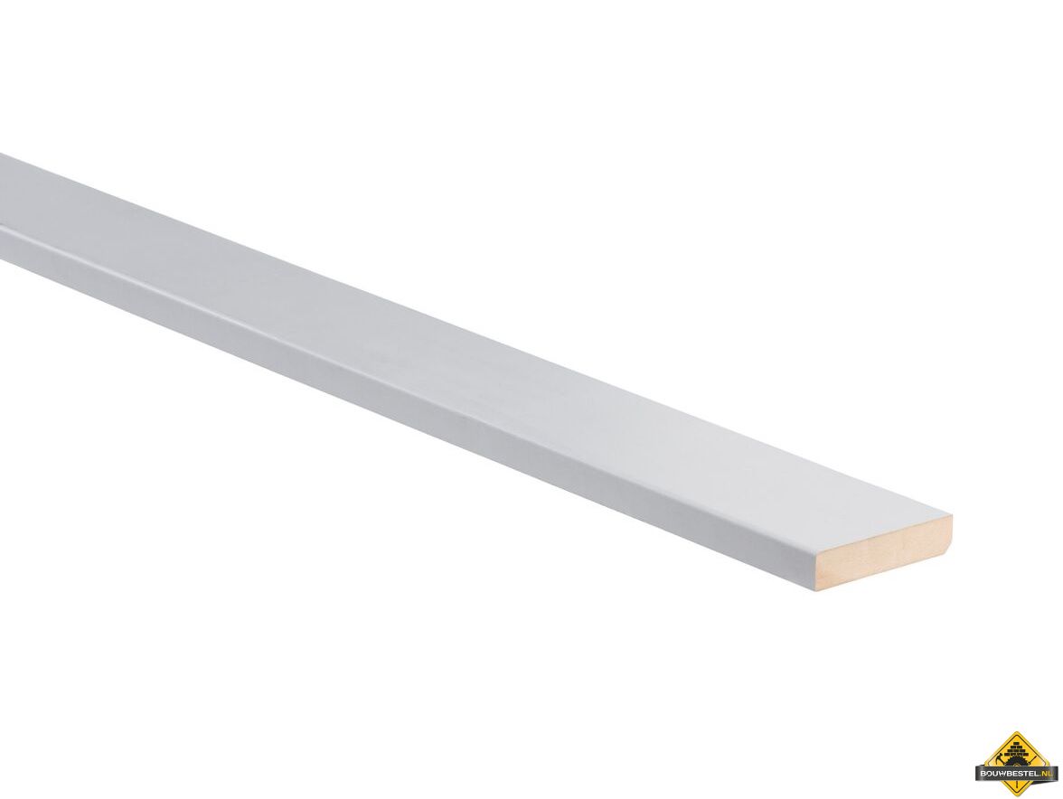 MDF plint vochtwerend V313 gegrond FSC 18x90 mm 488 cm