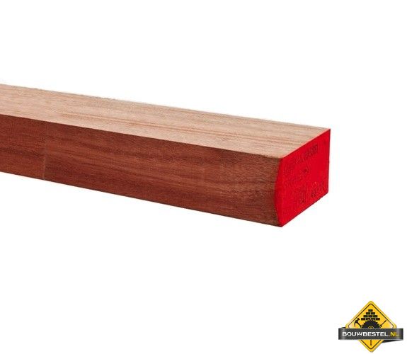 Meranti balk (gevingerlast) komo mr 70x120x5900 (5.90 meter) (INFORMEER NAAR DE LEVERTIJD)