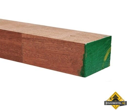Meranti balk (gevingerlast) komo mr 95x143x5900 (5.90 meter) (INFORMEER NAAR DE LEVERTIJD)