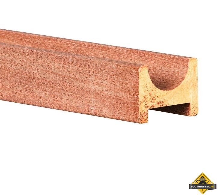 Meranti stolpnaald sn1 40x56x2450 (2.45 meter)