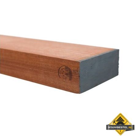 Meranti balk gevingerlast 42 x 144 mm 590 cm geschaafd PEFC