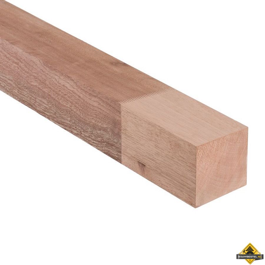 Meranti balk gevingerlast 70 x 96 mm 590 cm geschaafd PEFC