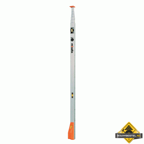 Nedo mEssfix telescopische meetstok met mm verdeling - 1.07 - 5.00 m