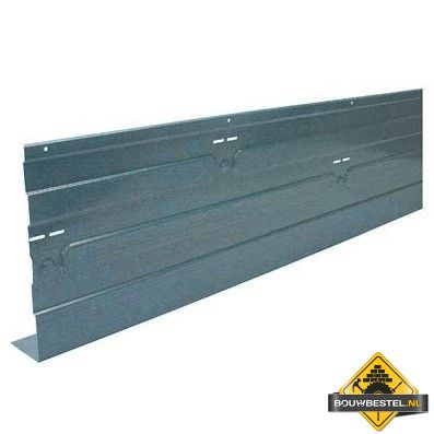 Metalen Randkist 220X2000mm Sendzimir verzinkt - per stuk