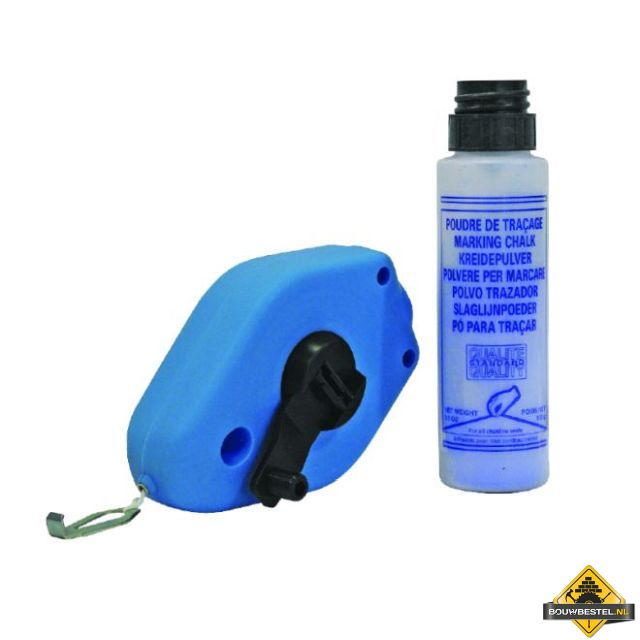 Metrica slaglijnmolen set 30m ABS incl. 100g blauw poeder in blister