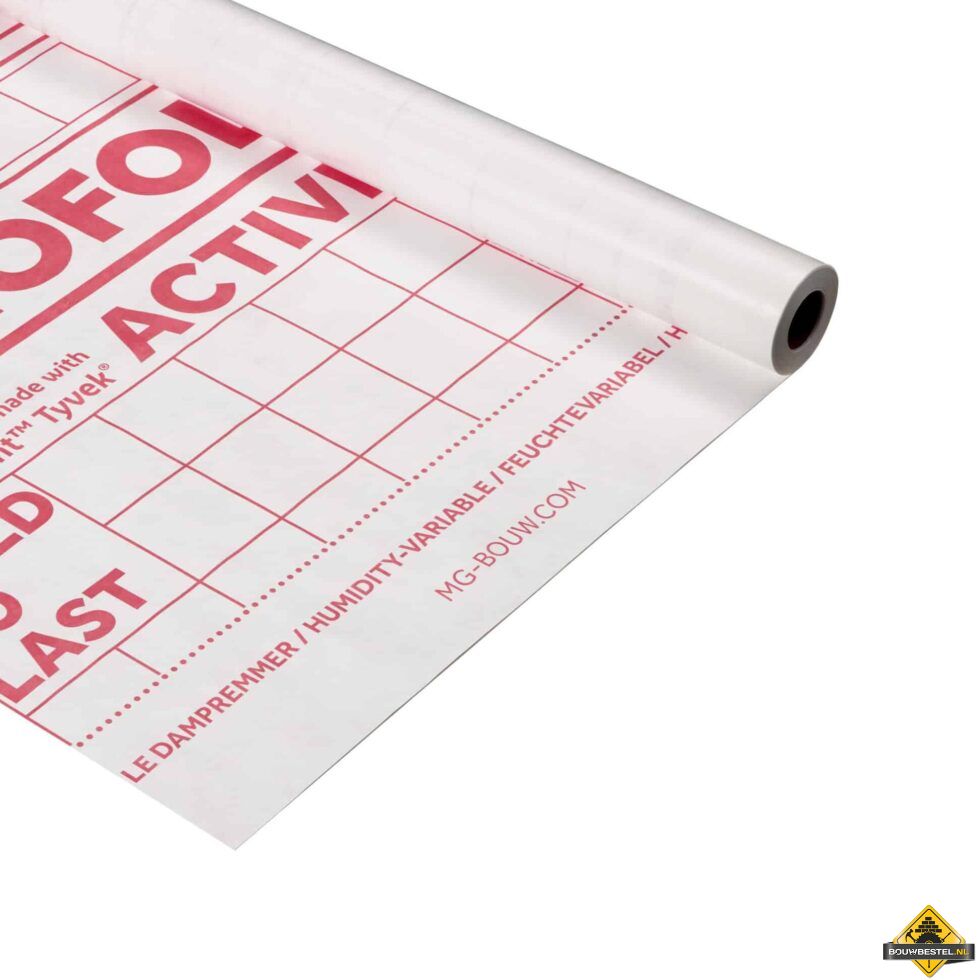 Miofol Active Folie 1500mm 30m1 rol 45m2 per rol (klimaatfolie)