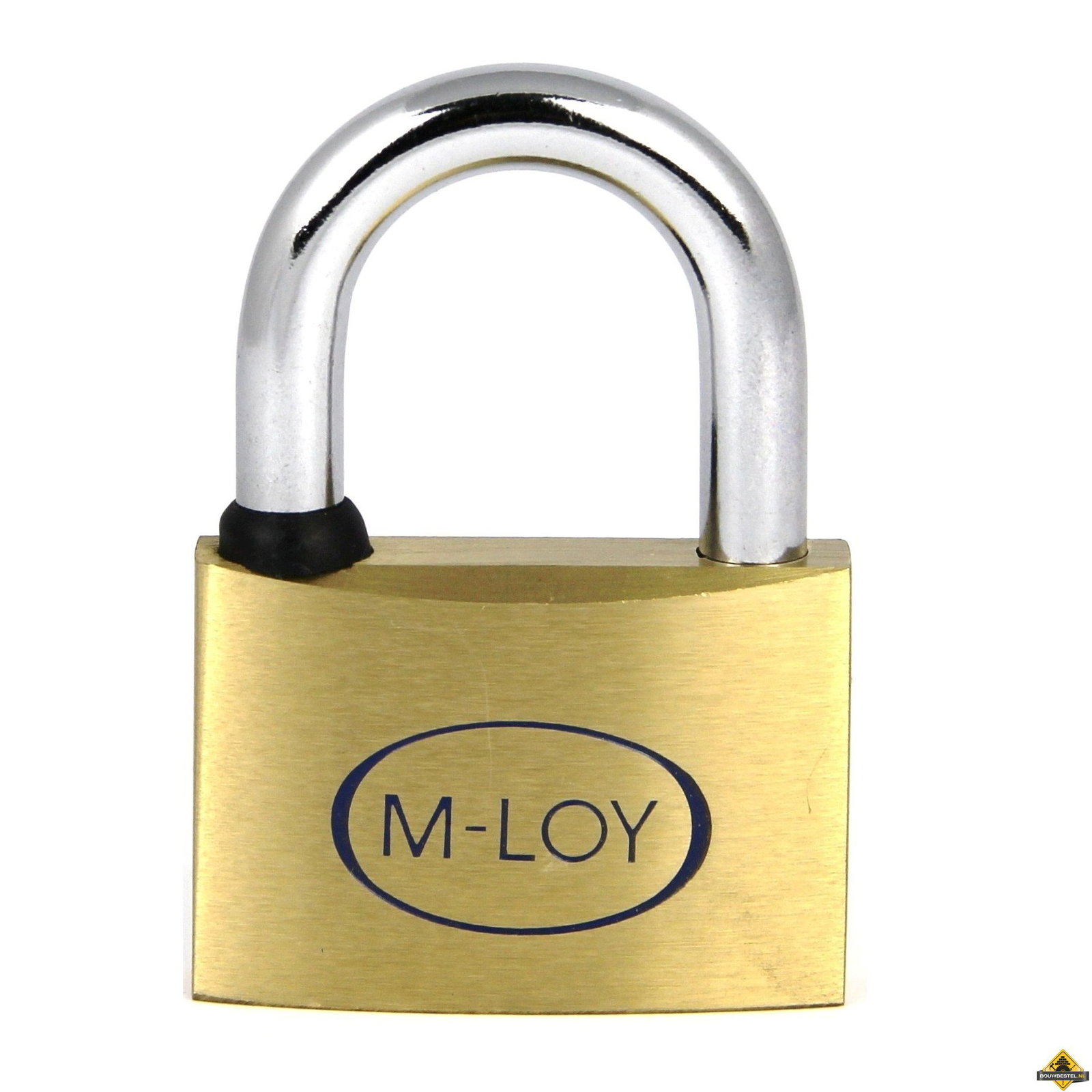 M-LOY messing hangslot gelijksluitend - 30 mm
