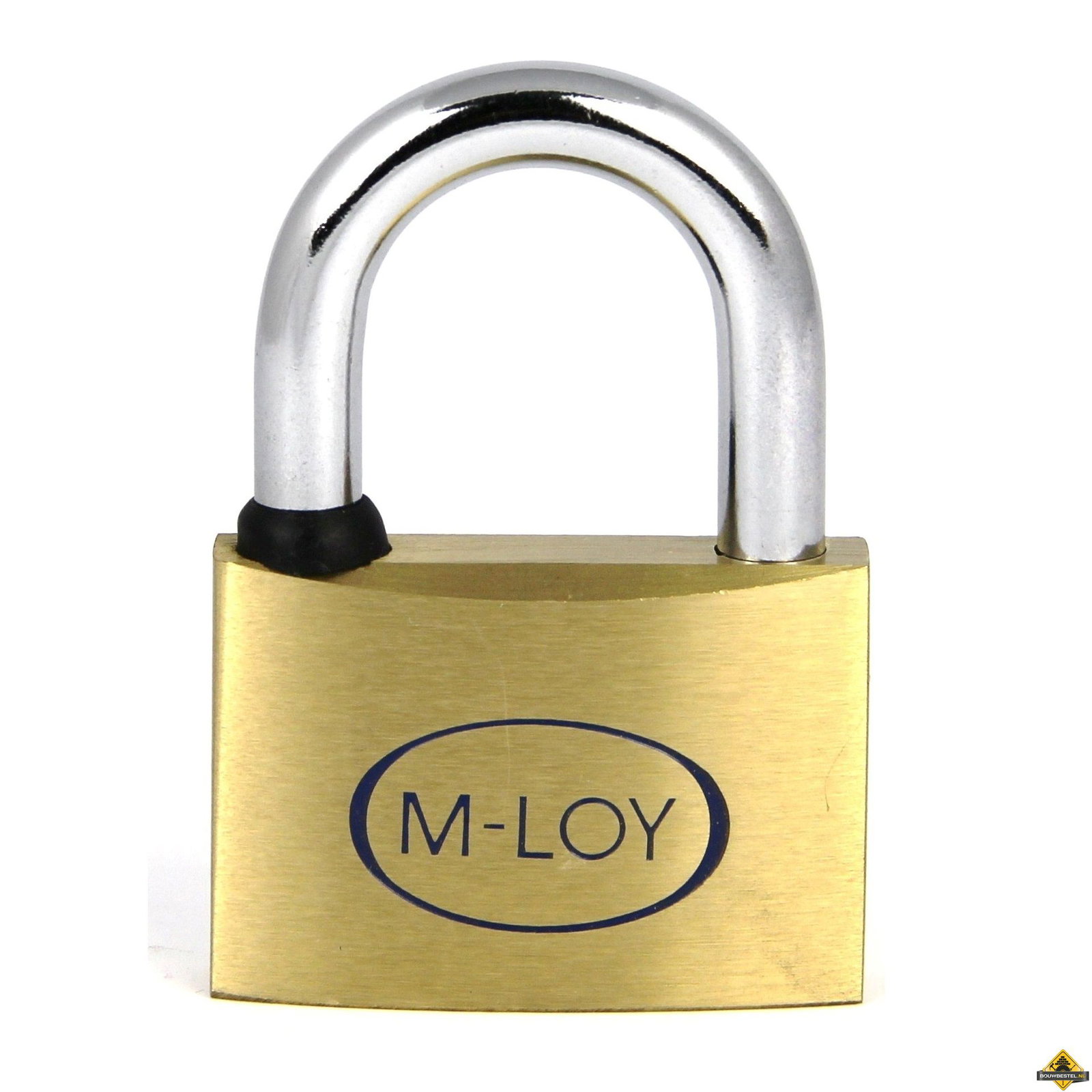M-LOY messing hangslot verschillend sluitend - 50 mm