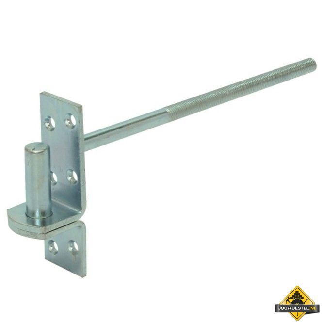 Moerduim Pen Diameter 16mm(x45mm) M12X235mm Elektrolytisch Verzinkt - per stuk