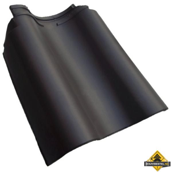 Monier OVH206 Gevelpan Links - Zwart Glazura Engobe