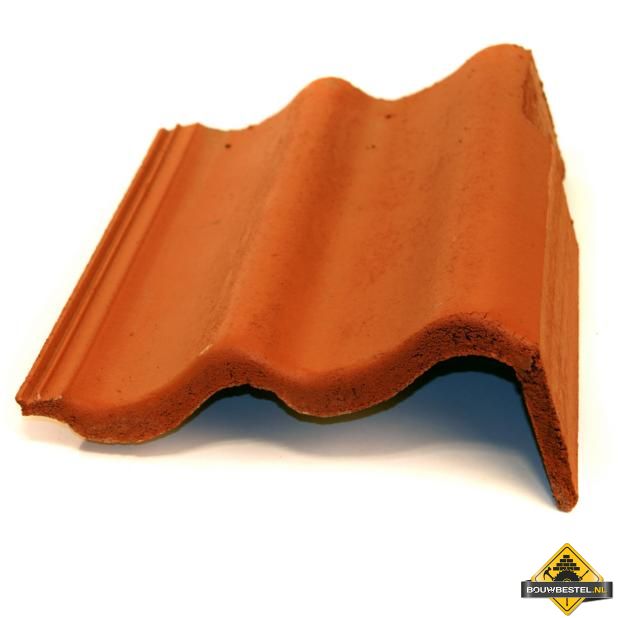 Monier Sneldek NOVO+ Gevelpan Rechts (125mm) - Hollands Rood