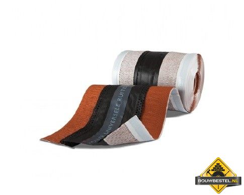 Monier universele ruiterrol optivent rood 5m/rol 300-340mm