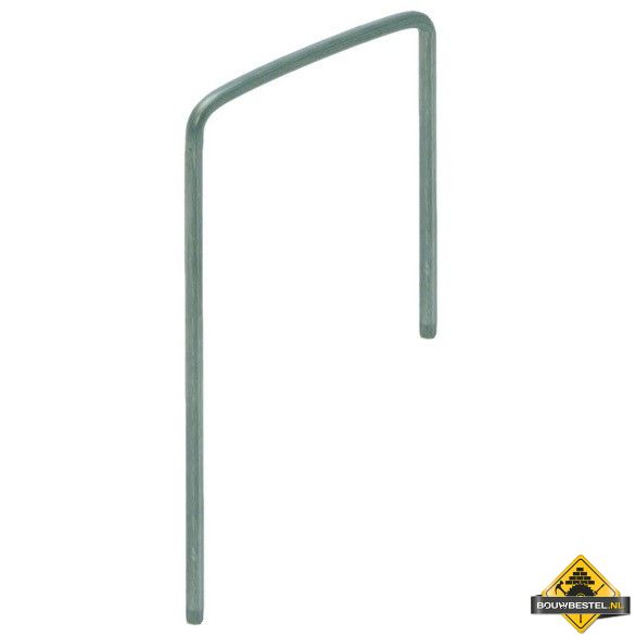 Panhaak Diameter: 3.6 80X40X40 Verzinkt draad - per stuk