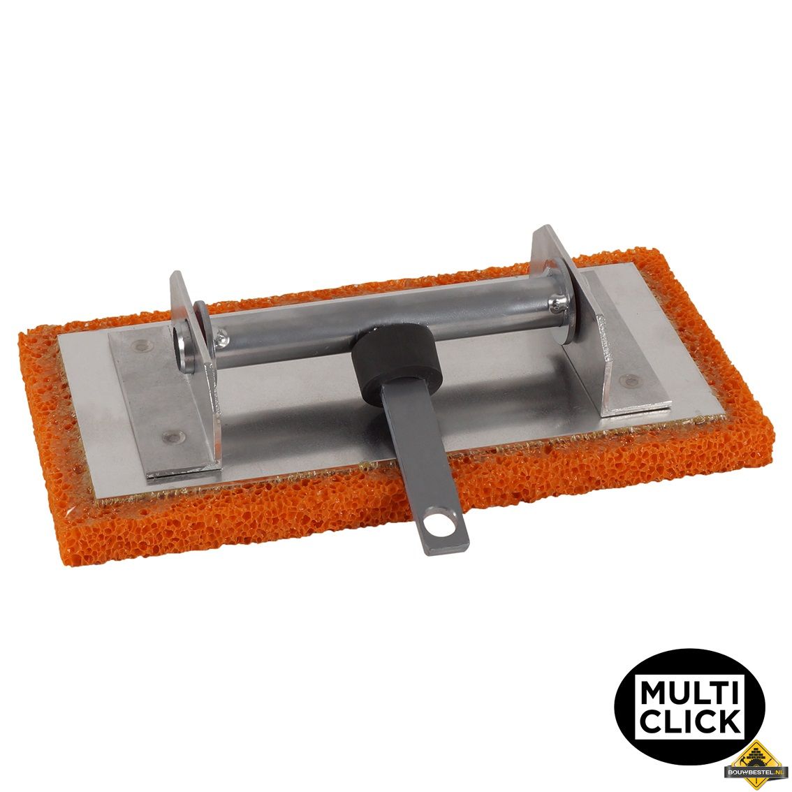 Super Prof Multi Click aluminium schuurspons rood zonder steel groot