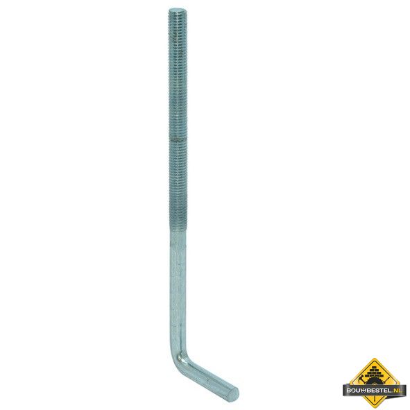 Muurplaatanker M16 250X55mm Verzinkt - 5 stuks