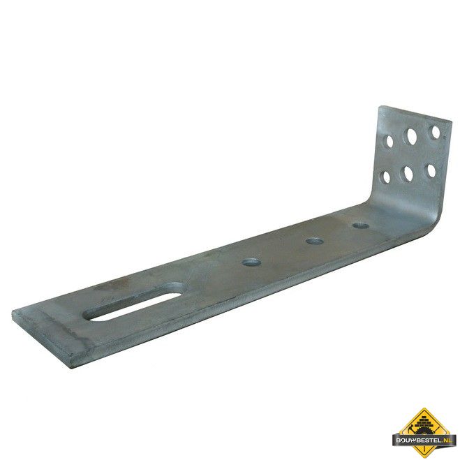 Muurplaathoek 70X17-90X320-70x10mm Thermisch verzinkt - per stuk
