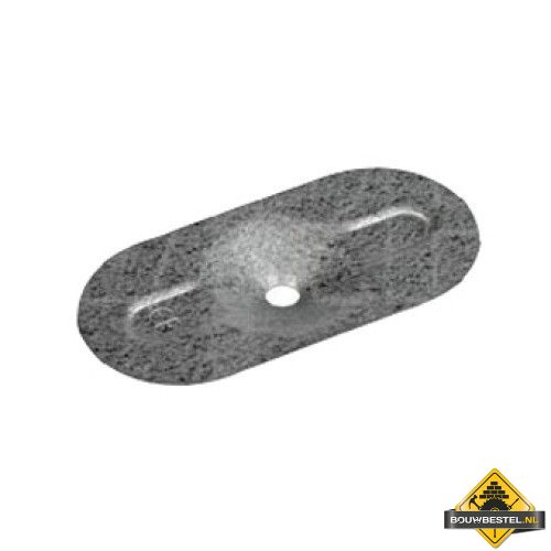 IKOfix Drukverdeelplaatjes 80x40x1.0N (50 stuks)