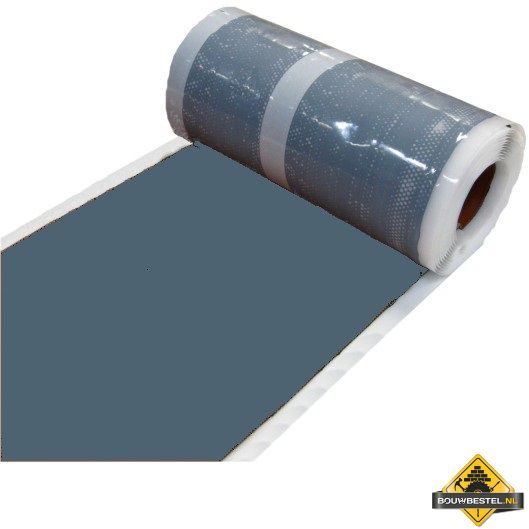 Nedsaflex loodvervanger - 18 cm loodkleur zelfklevende flexibele aansluitrol