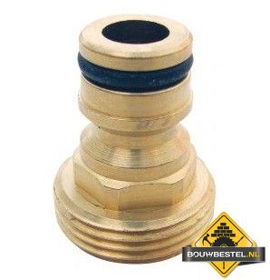 Nippel met uitwendige draad 3/4" SUPER PROF messing