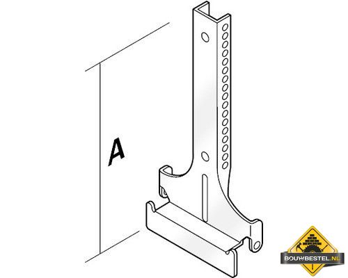 Noniushanger - Onderhanger - 110mm - 10 stuks