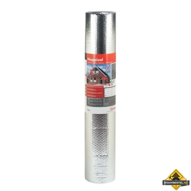 Noppisol Super Aluminium Noppenfolie Dubbel 1.2x10m (=12m2)