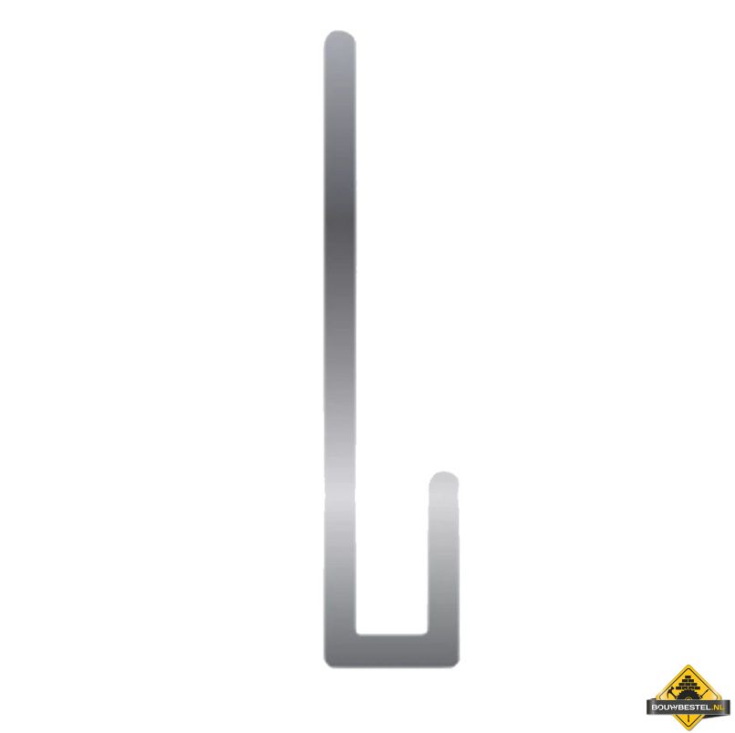 Novalit Startprofiel Horizontaal Aluminium 400cm