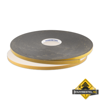 Novatech Twinbond Tape | Foamtape | Zwart | 25 m