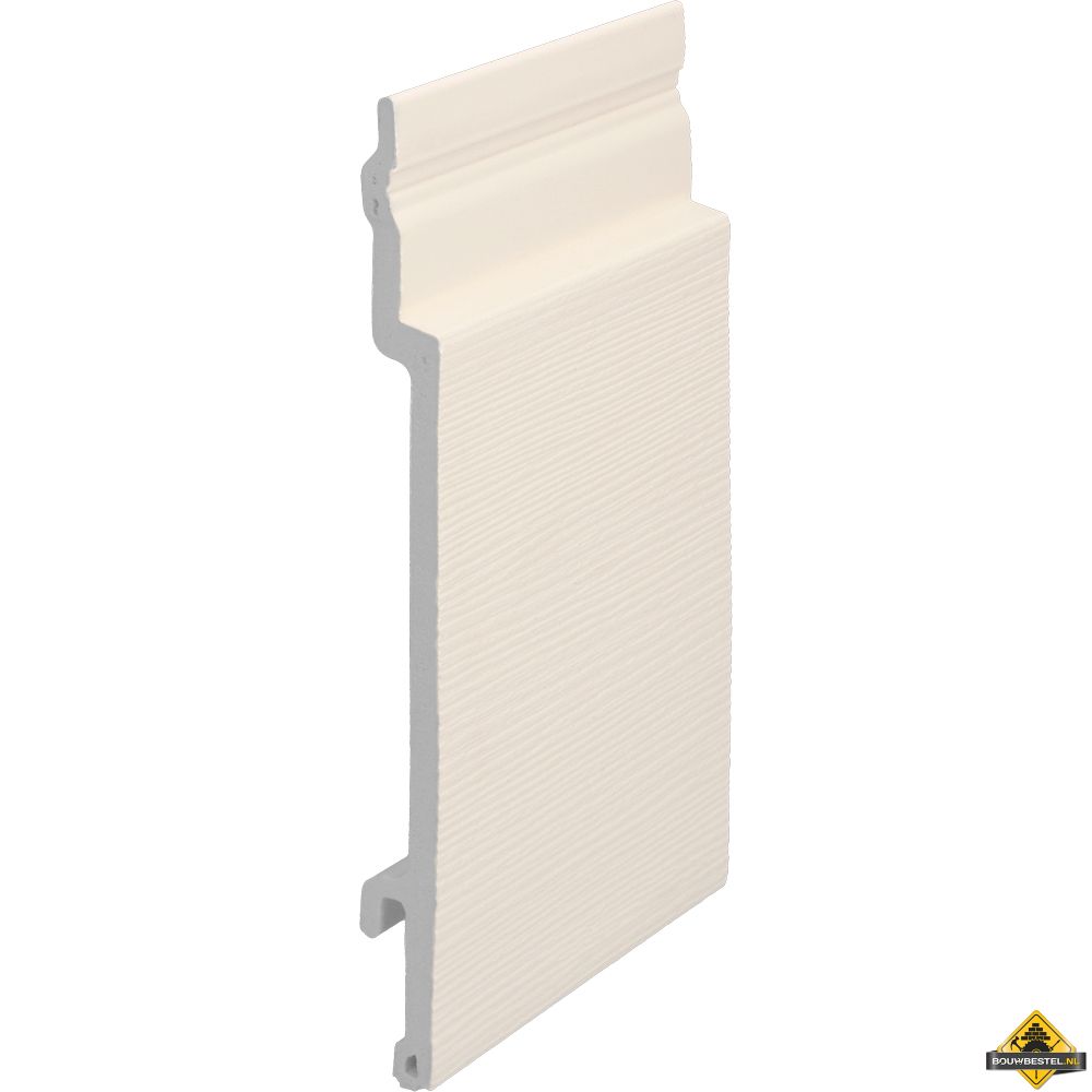 Novicell sponningdeel 167 mm fijne nerf Savanne crème 600 cm