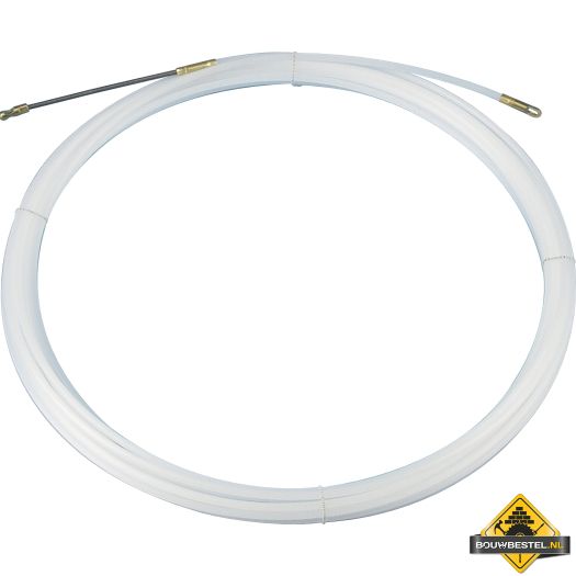 Nylon trekveer 20 meter lang - Diameter 4,0 mm - Transparant