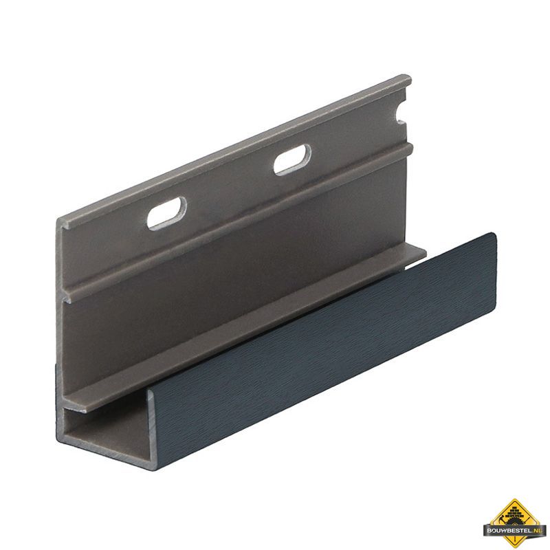 Omrandingsprofiel met ontwatering Keralit Monumentenblauw - Classic (bestelnr. 2809)