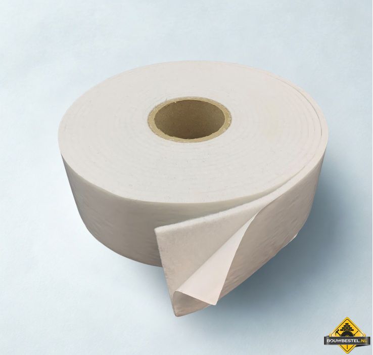 Oplegvilt Zelfklevend (Synthetisch) - Dikte 5mm - 8cm breed x 10 meter