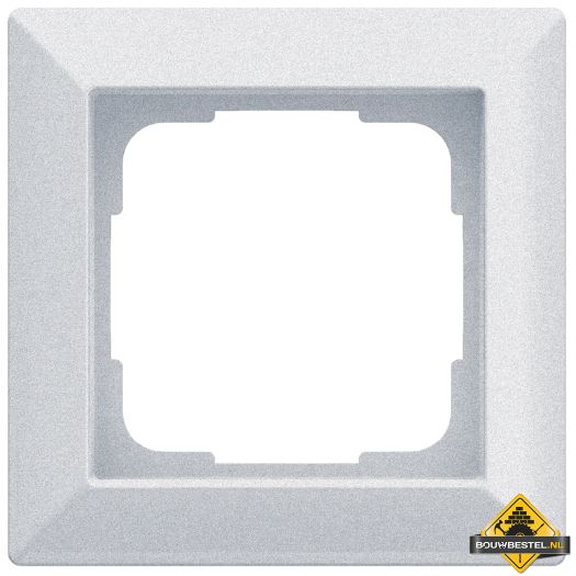 Opus 55 Inform afdekraam Eenvoudig alu-zilver-zijdeglans