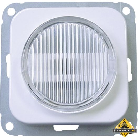 Opus 1 lichtsignaal met transparante kap helder wit