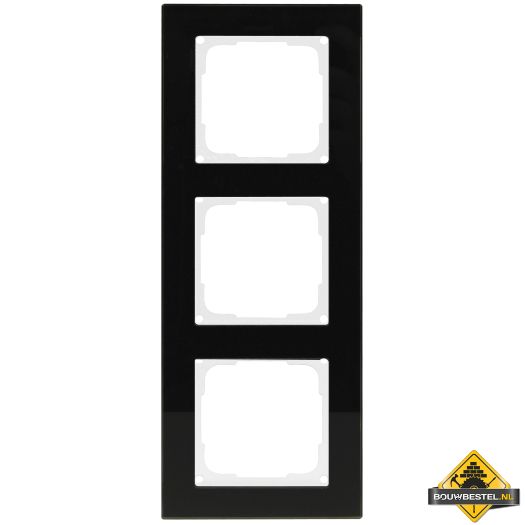 Opus 55 Fusion glas afdekraam 3-voudig zwart wit