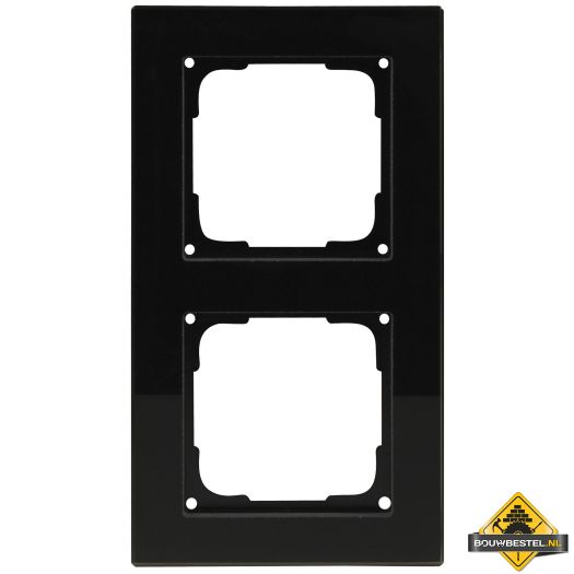 Opus 55 Fusion glas afdekraam Tweevoudig zwart