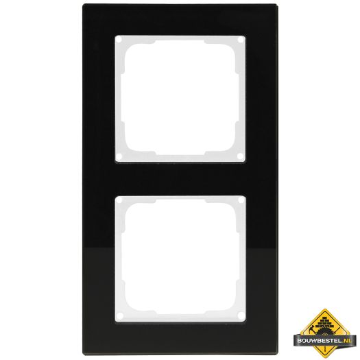 Opus 55 Fusion glas afdekraam Tweevoudig zwart wit