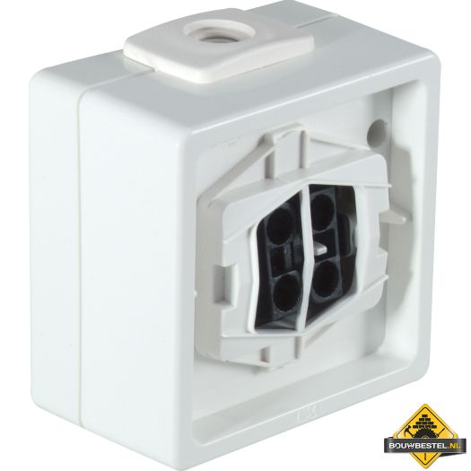 Opus Aqua multifunctionele schakelaar met lampmodules, zuiver wit