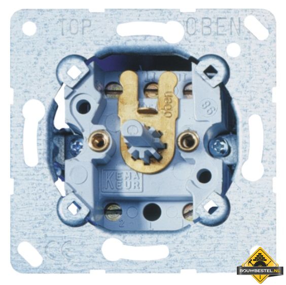 Opus mechanische zonweringschakelaar 1 polig, 1.200 VA