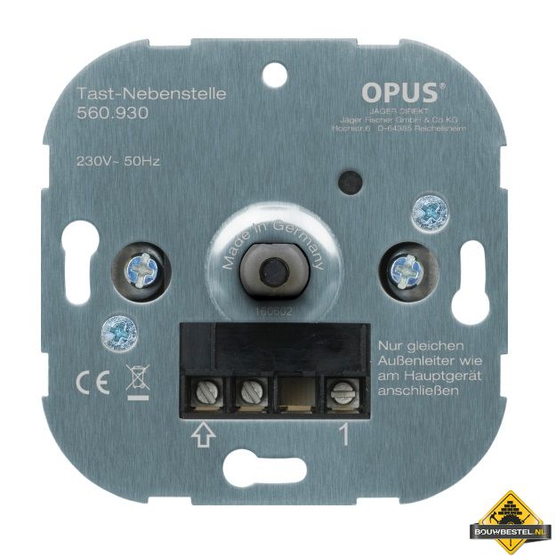 Opus pulsdrukker zonder verlichting