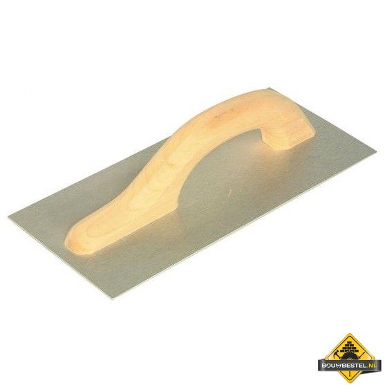 Opzetspaan SUPER PROF aluminium 360x160x2 mm houten greep