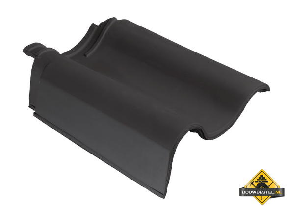 Monier OVH206 Gevelpan Links - Blauw Gesmoord