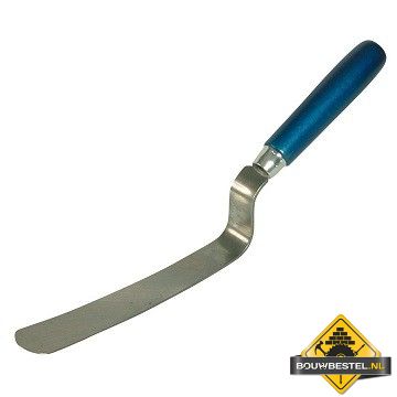 Pannenstrijker 200x30 mm RVS