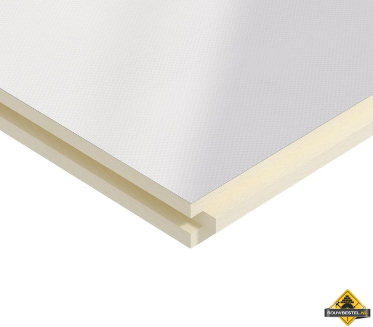 Soprema HR Alu Isolatie Platen Tand en Groef - Rc 6.50 - 1200x600 130mm dik - ISDE meldcode KA26657