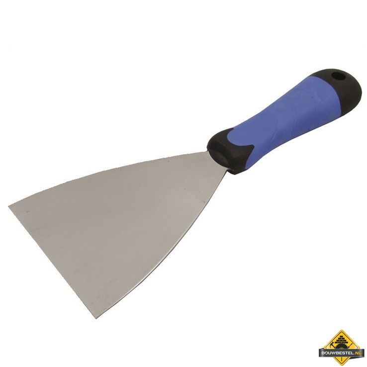 Plamuurmes RVS 80mm - Bouwbestel Huismerk
