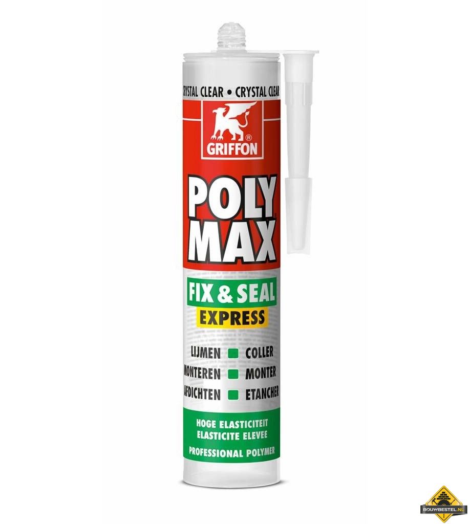 Griffon polymax fix&seal transparant kkr 300gr