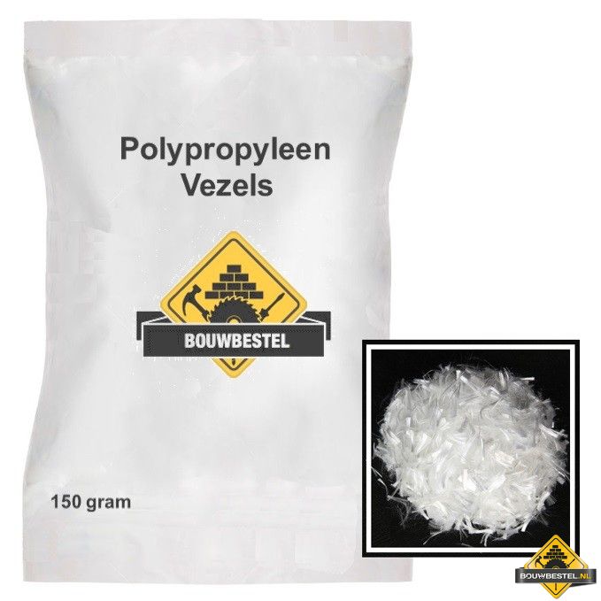 Polypropyleen Vezel | 150 gram